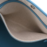 HERMES エルメス ガーデンパーティ PM ブルーノール パラジウム金具 D刻印(2019年頃) レディース ネゴンダ ハンドバッグ Aランク 中古 銀蔵