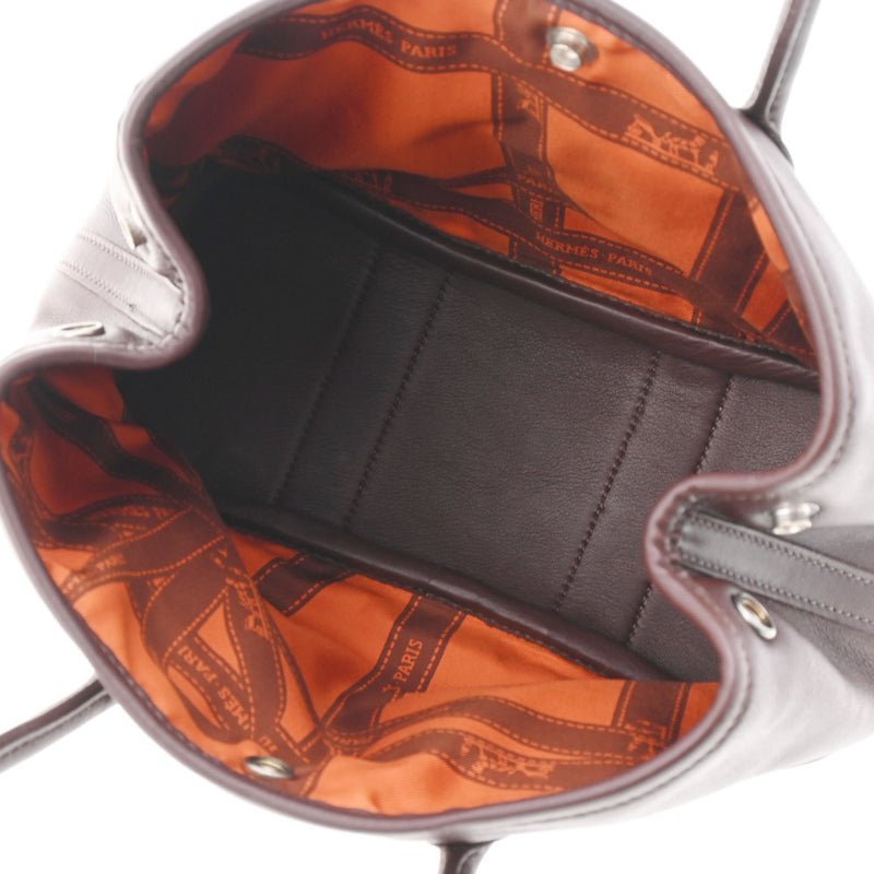 HERMES エルメス ガーデンツイリー TTPM ハバナ □I刻印(2005年頃) レディース スイフト ハンドバッグ ABランク 中古 銀蔵