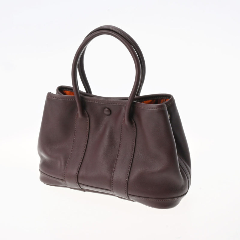 HERMES エルメス ガーデンツイリー TTPM ハバナ □I刻印(2005年頃) レディース スイフト ハンドバッグ ABランク 中古 銀蔵