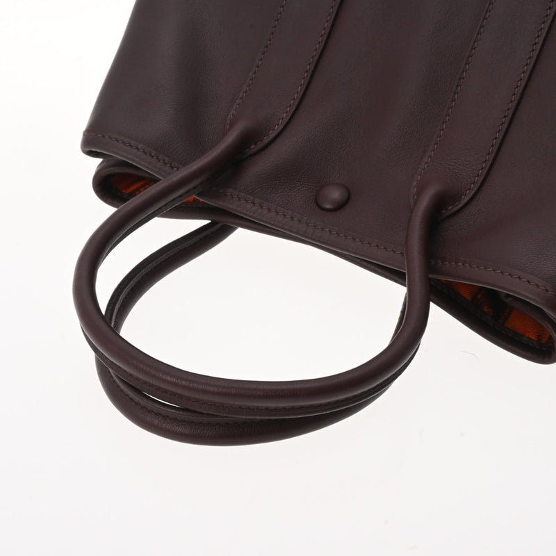 HERMES エルメス ガーデンツイリー TTPM ハバナ □I刻印(2005年頃) レディース スイフト ハンドバッグ ABランク 中古 銀蔵