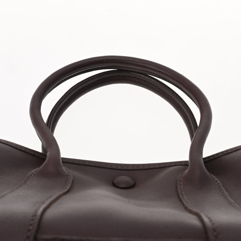 HERMES エルメス ガーデンツイリー TTPM ハバナ □I刻印(2005年頃) レディース スイフト ハンドバッグ ABランク 中古 銀蔵