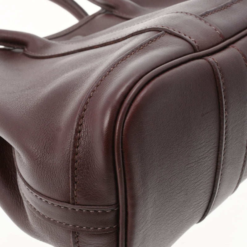 HERMES エルメス ガーデンツイリー TTPM ハバナ □I刻印(2005年頃) レディース スイフト ハンドバッグ ABランク 中古 銀蔵