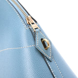 HERMES エルメス ボリード37  ブルージーン ゴールド金具 □F刻印(2002年頃) レディース クシュベル ハンドバッグ ABランク 中古 銀蔵