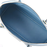 HERMES エルメス ボリード37  ブルージーン ゴールド金具 □F刻印(2002年頃) レディース クシュベル ハンドバッグ ABランク 中古 銀蔵