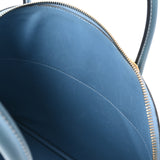 HERMES エルメス ボリード37  ブルージーン ゴールド金具 □F刻印(2002年頃) レディース クシュベル ハンドバッグ ABランク 中古 銀蔵