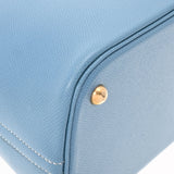 HERMES エルメス ボリード37  ブルージーン ゴールド金具 □F刻印(2002年頃) レディース クシュベル ハンドバッグ ABランク 中古 銀蔵