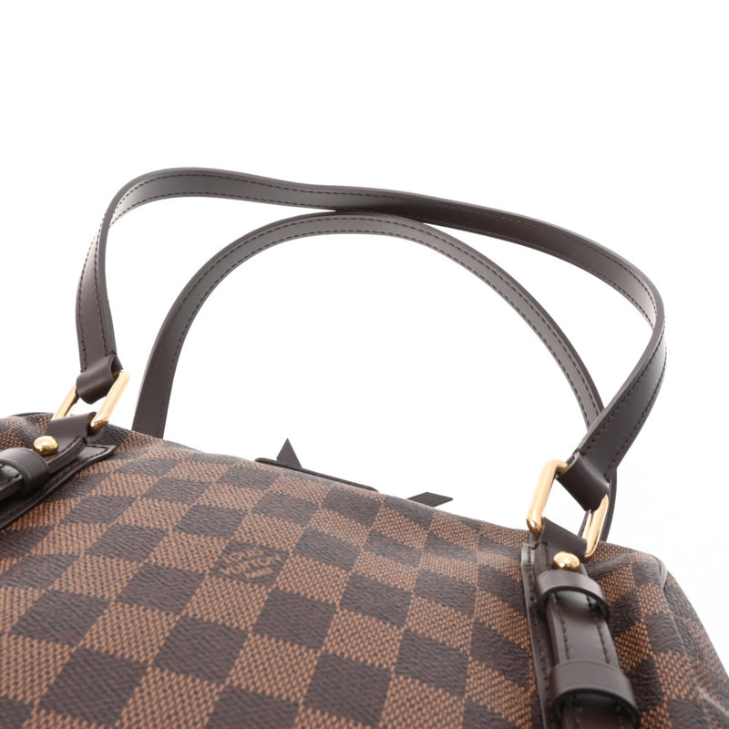 LOUIS VUITTON ルイヴィトン ダミエ リヴィントンPM ブラウン N41157 レディース ダミエキャンバス ハンドバッグ Aランク 中古 銀蔵