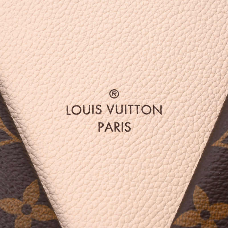 LOUIS VUITTON ルイヴィトン モノグラム VトートBB 2WAY クレーム M44520 レディース モノグラムキャンバス ハンドバッグ Aランク 中古 銀蔵