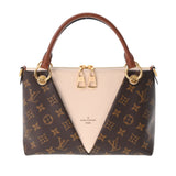 LOUIS VUITTON ルイヴィトン モノグラム VトートBB 2WAY クレーム M44520 レディース モノグラムキャンバス ハンドバッグ Aランク 中古 銀蔵