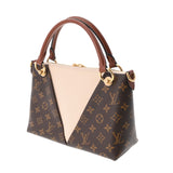 LOUIS VUITTON ルイヴィトン モノグラム VトートBB 2WAY クレーム M44520 レディース モノグラムキャンバス ハンドバッグ Aランク 中古 銀蔵