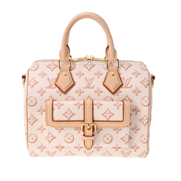 LOUIS VUITTON ルイヴィトン モノグラム フォールフォーユー スピーディバンドリエール25  ベージュ M20919  レディース ハンドバッグ Aランク 中古 銀蔵