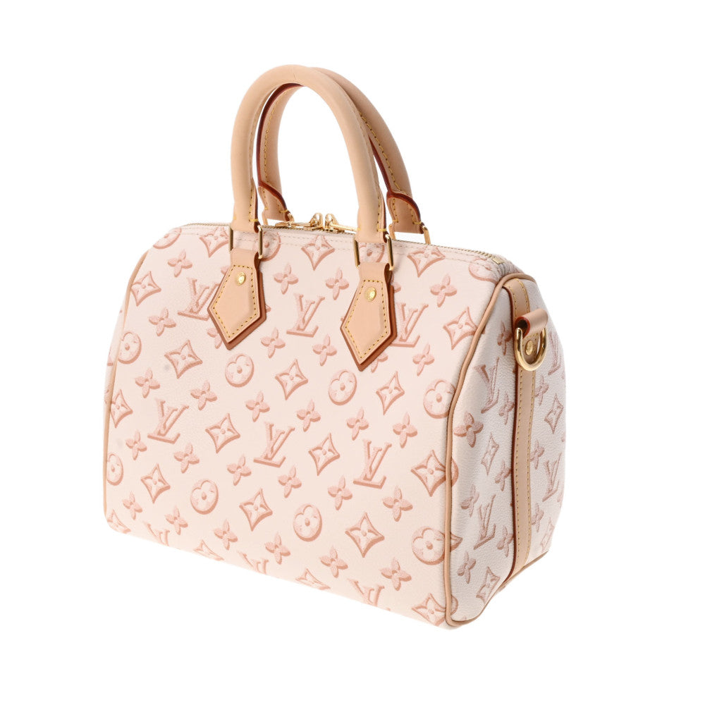 LOUIS VUITTON ルイヴィトン モノグラム フォールフォーユー スピーディバンドリエール25 ベージュ M20919 レディース ハンドバッグ  Aランク 中古 銀蔵