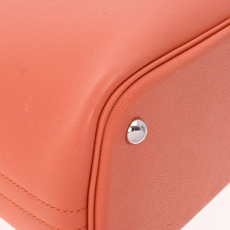 HERMES エルメス ボリード31  マンゴー パラジウム金具 □P刻印(2012年頃) レディース ヴォーエプソン ハンドバッグ ABランク 中古 銀蔵