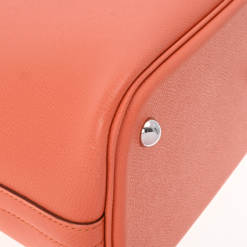 HERMES エルメス ボリード31  マンゴー パラジウム金具 □P刻印(2012年頃) レディース ヴォーエプソン ハンドバッグ ABランク 中古 銀蔵