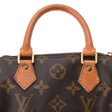 LOUIS VUITTON ルイヴィトン モノグラム ミニスピーディ ブラウン M41534 レディース モノグラムキャンバス ハンドバッグ Bランク 中古 銀蔵