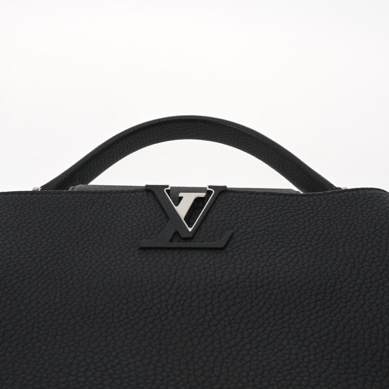 LOUIS VUITTON ルイヴィトン カプシーヌPM ノワール M42242 レディース トリヨンレザー ハンドバッグ Aランク 中古 銀蔵