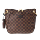 LOUIS VUITTON ルイヴィトン ダミエ サウスバンク ブラウン/エベヌ N42230 レディース ダミエキャンバス ショルダーバッグ ABランク 中古 銀蔵