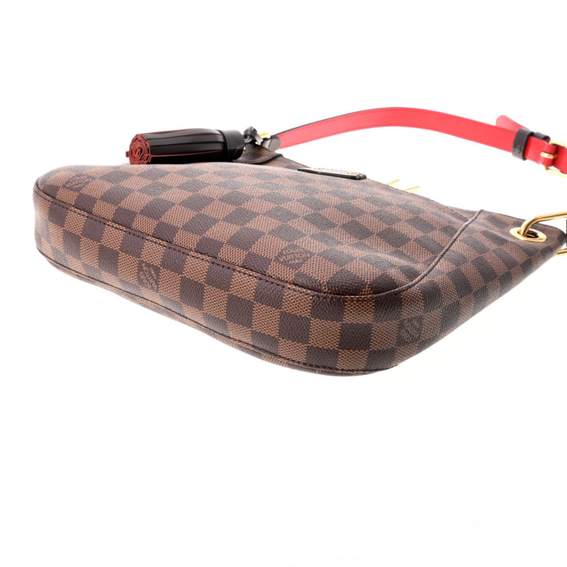 LOUIS VUITTON ルイヴィトン ダミエ サウスバンク ブラウン/エベヌ N42230 レディース ダミエキャンバス ショルダーバッグ ABランク 中古 銀蔵