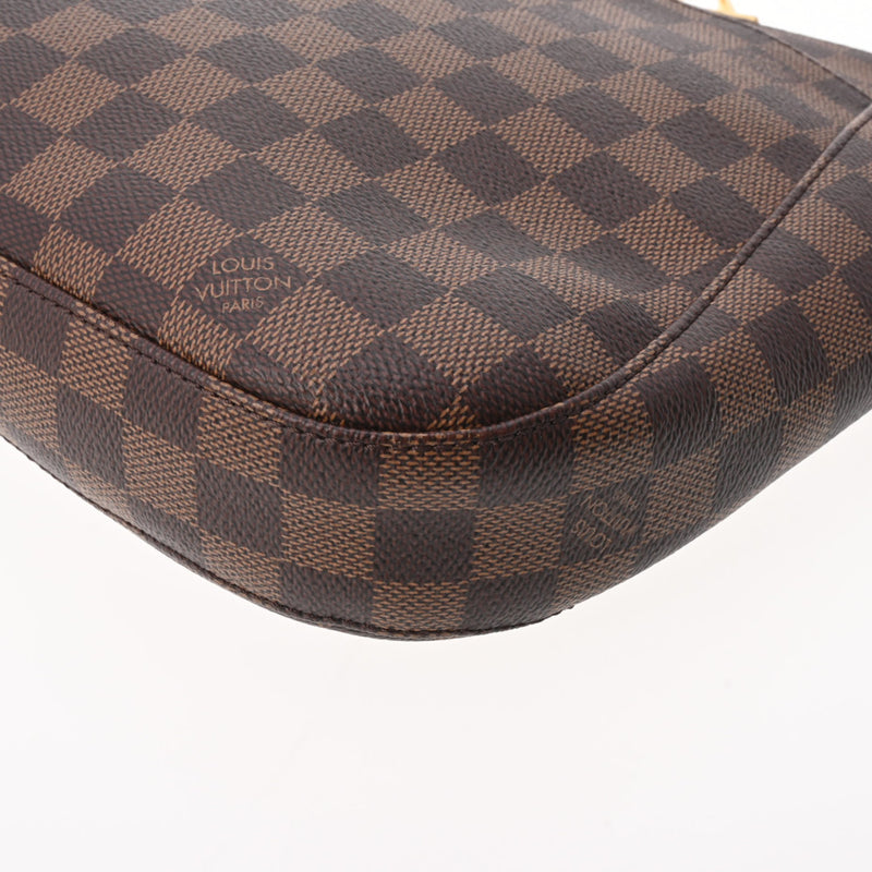 LOUIS VUITTON ルイヴィトン ダミエ サウスバンク ブラウン/エベヌ N42230 レディース ダミエキャンバス ショルダーバッグ ABランク 中古 銀蔵