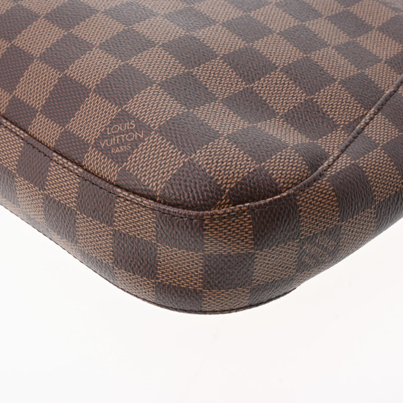 LOUIS VUITTON ルイヴィトン ダミエ サウスバンク ブラウン/エベヌ N42230 レディース ダミエキャンバス ショルダーバッグ ABランク 中古 銀蔵