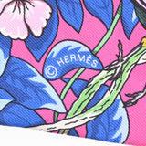 HERMES エルメス ツイリードール JUNGLE LOVE LOVE 新タグ ピンク 153513SU レディース シルク100％ スカーフ ABランク 中古 銀蔵