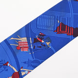 HERMES エルメス ツイリー EX LIBRIS LES PARISIENNE 新タグ ブルー レディース シルク100％ スカーフ Bランク 中古 銀蔵