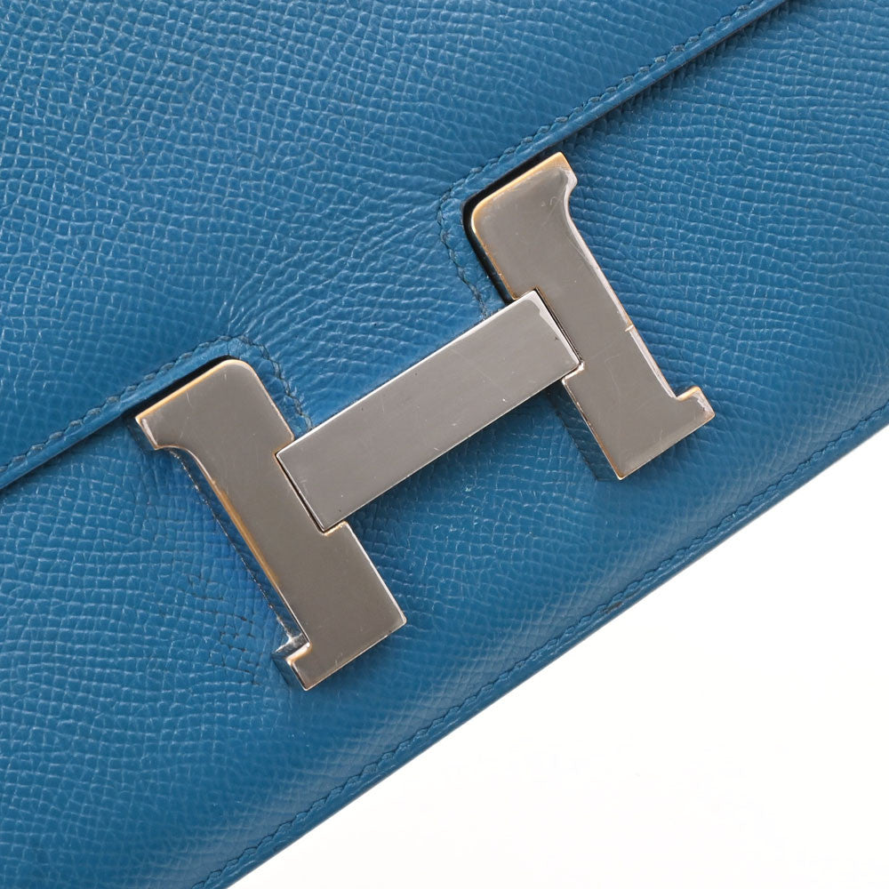 HERMES(エルメス) ショルダーバッグ コンスタンス エラン ブルーイズミール シルバー金具 エルメスコンスタンス エラン ブルーイズミール パラジウム金具 T刻印