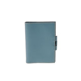 HERMES エルメス アジェンダ GM ブルージーン パラジウム金具 □E刻印(2001年頃) ユニセックス クシュベル 手帳カバー ABランク 中古 銀蔵