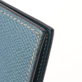 HERMES エルメス アジェンダ GM ブルージーン パラジウム金具 □E刻印(2001年頃) ユニセックス クシュベル 手帳カバー ABランク 中古 銀蔵