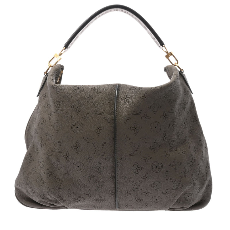 LOUIS VUITTON ルイヴィトン モノグラム マヒナ セレネ MM トープ M94213 レディース モノグラムマヒナ ショルダーバッグ ABランク 中古 銀蔵