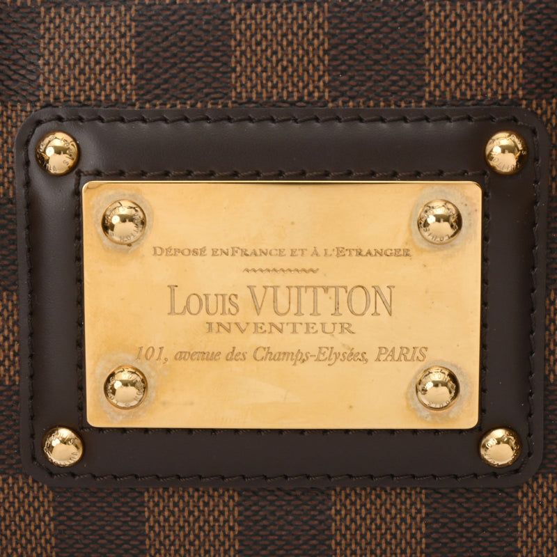 LOUIS VUITTON ルイヴィトン ダミエ バークレー ブラウン N52000 レディース ダミエキャンバス ハンドバッグ ABランク 中古 銀蔵