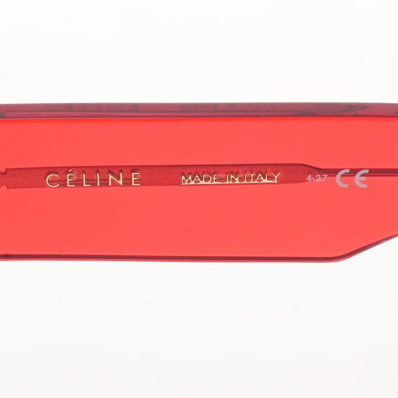セリーヌ 赤 ユニセックス プラスチック サングラス CL40030F CELINE