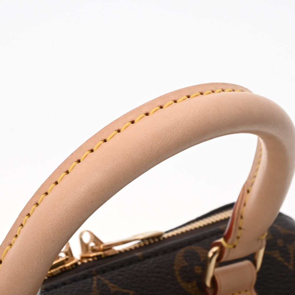 ルイヴィトンスピーディバンドリエール20 14145 ブラウン レディース