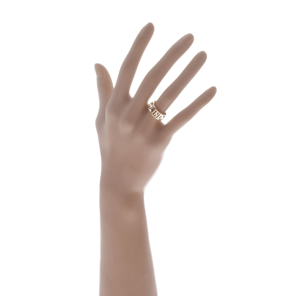 セリーヌロゴリング レディース K18イエローゴールド リング・指輪 10