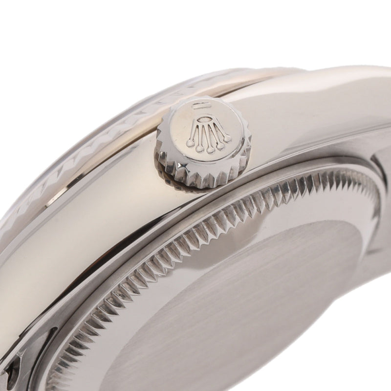 ROLEX ロレックス デイトジャスト 10Pダイヤ 179174G レディース SS/WG 腕時計 自動巻き ホワイト文字盤 Aランク 中古 銀蔵