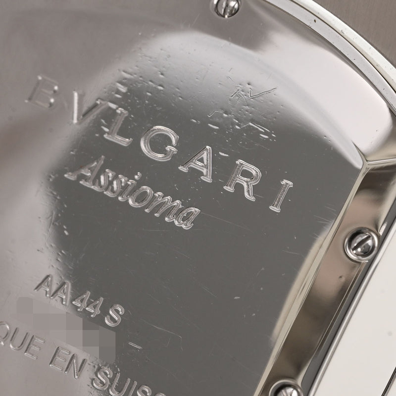 BVLGARI ブルガリ アショーマ 日本限定 AA44S メンズ SS 腕時計 自動巻き シルバー文字盤 Aランク 中古 銀蔵