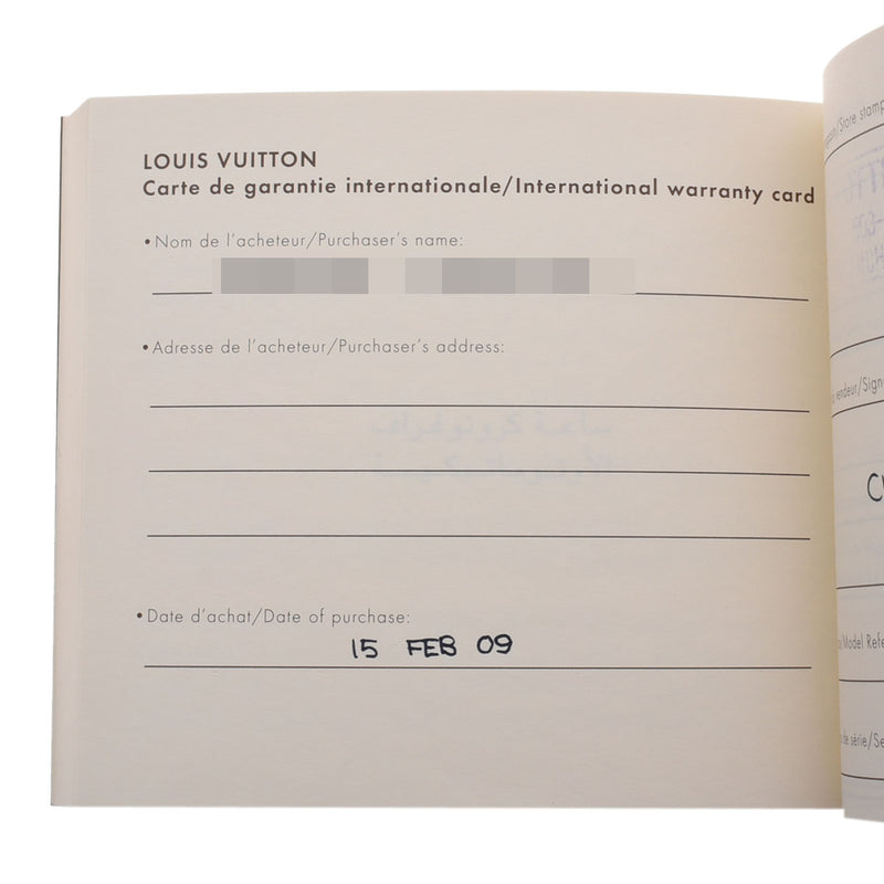 LOUIS VUITTON ルイヴィトン タンブール クロノグラフ Q11211 メンズ SS/革 腕時計 自動巻き ブラウン文字盤 Aランク 中古 銀蔵