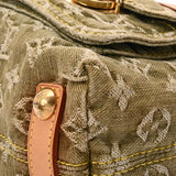 LOUIS VUITTON ルイヴィトン モノグラムデニム バギー PM リケン（カーキ） M95213 レディース モノグラムデニム ショルダーバッグ ABランク 中古 銀蔵