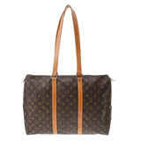 LOUIS VUITTON ルイヴィトン モノグラム フラネリー45 ブラウン M51115 レディース モノグラムキャンバス ショルダーバッグ Bランク 中古 銀蔵