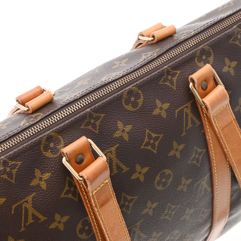 LOUIS VUITTON ルイヴィトン モノグラム フラネリー45 ブラウン M51115 レディース モノグラムキャンバス ショルダーバッグ Bランク 中古 銀蔵