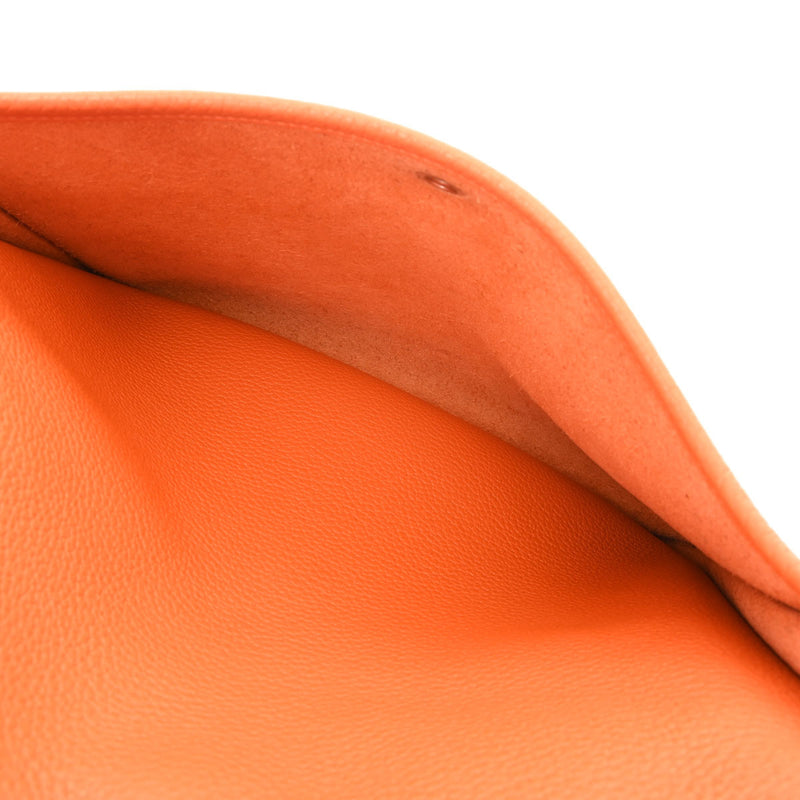HERMES エルメス エヴリン3 PM オレンジ シルバー金具 □P刻印(2012年頃) レディース トリヨンクレマンス ショルダーバッグ Aランク 中古 銀蔵
