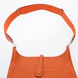 HERMES エルメス エヴリン3 PM オレンジ シルバー金具 □P刻印(2012年頃) レディース トリヨンクレマンス ショルダーバッグ Aランク 中古 銀蔵