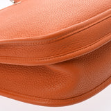 HERMES エルメス エヴリン3 PM オレンジ シルバー金具 □P刻印(2012年頃) レディース トリヨンクレマンス ショルダーバッグ Aランク 中古 銀蔵