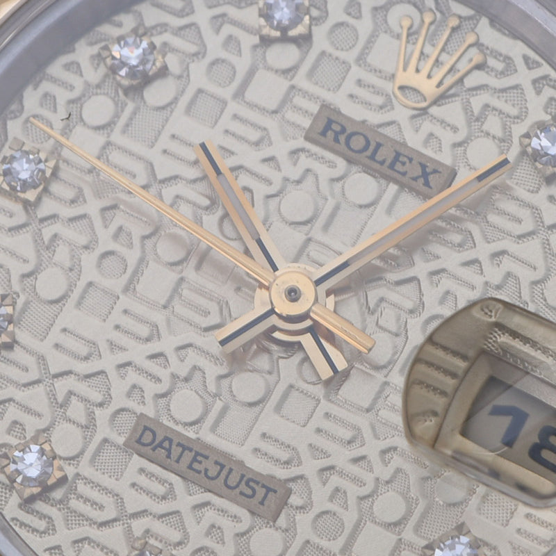 ROLEX ロレックス デイトジャスト  69173G レディース YG/SS 腕時計 自動巻き シャンパン彫りコンピューター文字盤 Aランク 中古 銀蔵