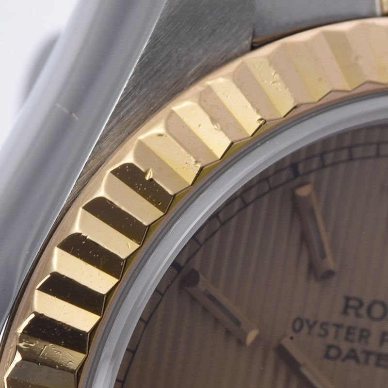 ROLEX ロレックス デイトジャスト 69173 レディース YG/SS 腕時計 自動巻き タペストリー文字盤 Aランク 中古 銀蔵