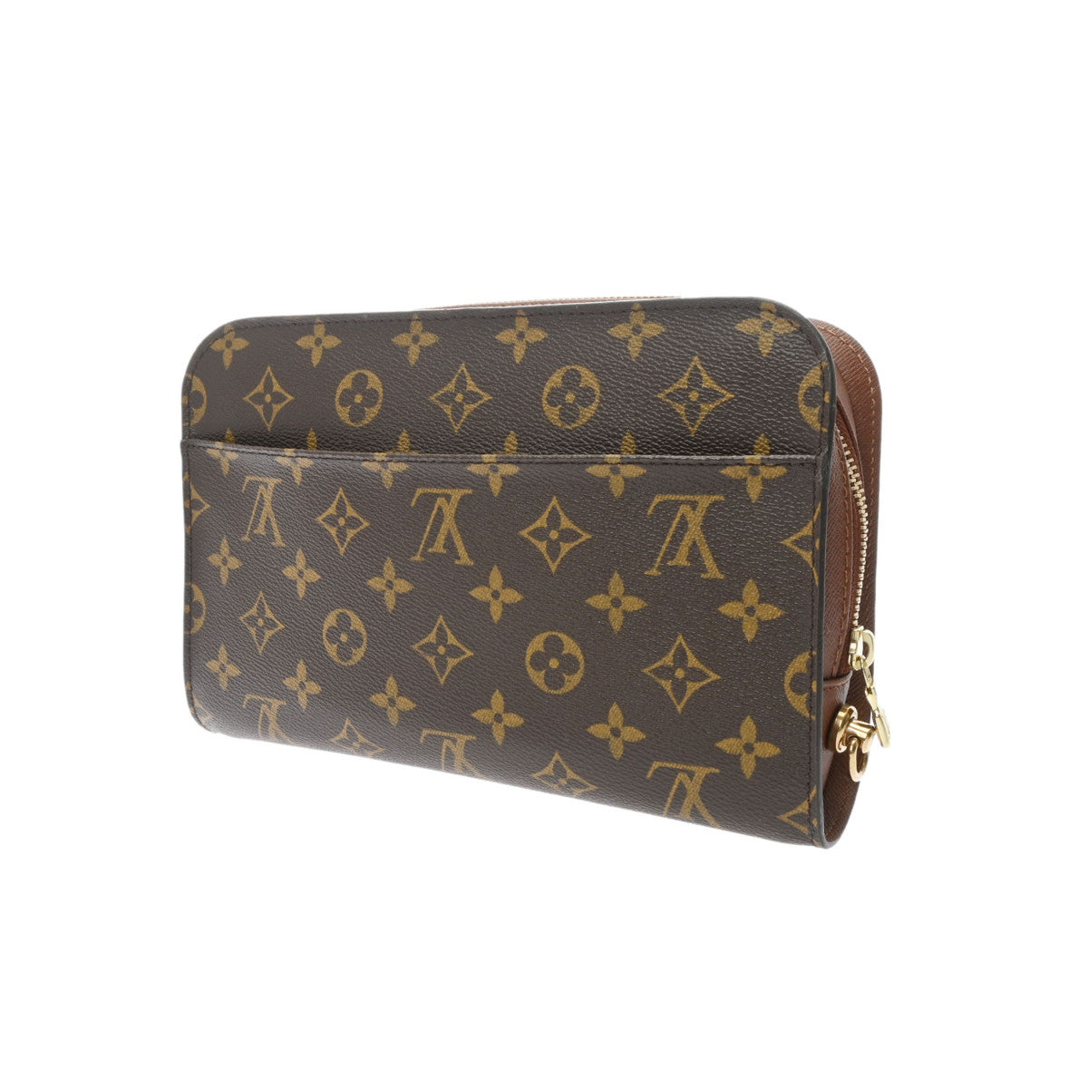 LOUIS VUITTON ルイヴィトン モノグラム オルセー ブラウン M51790 レディース モノグラムキャンバス セカンドバッグ Aランク  中古 - 最安値で