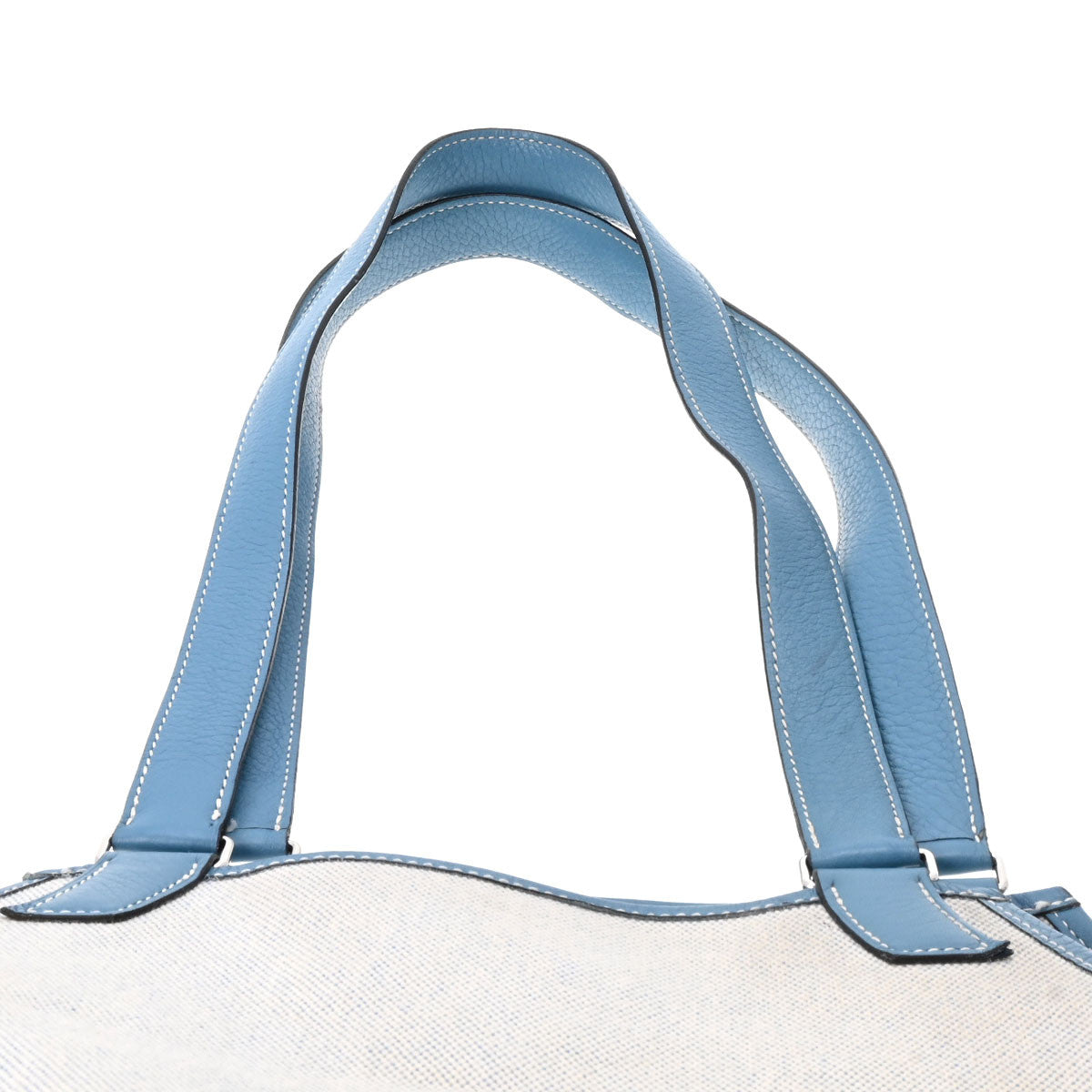 SALE‼️HERMES エルメス ジャルディニエ ブルージーン×トワルアッシュ エルメスジャルディニエ ブルージーン 刻印不明刻印 レディース トワル