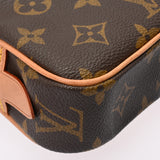 LOUIS VUITTON ルイヴィトン モノグラム マルリーバンドリエール ブラウン M51828 レディース モノグラムキャンバス ショルダーバッグ Aランク 中古 銀蔵