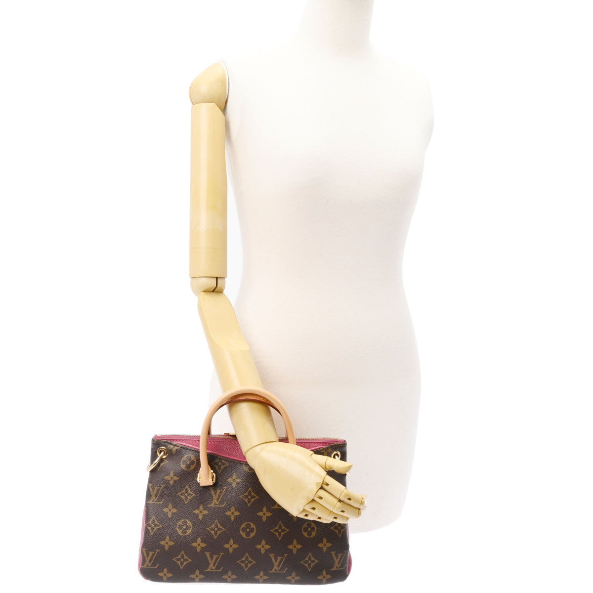LOUIS VUITTON ルイヴィトン モノグラム パラス BB フリージア M43567 レディース モノグラムキャンバス 2WAYバッグ Aランク 中古 