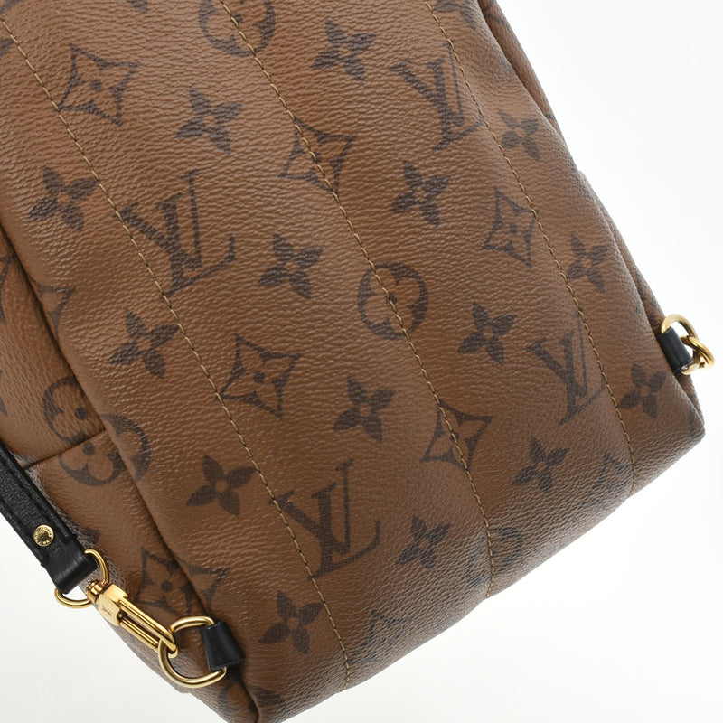 LOUIS VUITTON ルイヴィトン モノグラム パームスプリングス  バックパックミニ 旧型 キャメル M42411 レディース モノグラムリバースキャンバス リュック・デイパック ABランク 中古 銀蔵